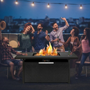 Hagan 57" 50,000BTU Rectangular Propane Outdoor Fire Table - Seasonal Overstock