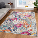 Area Rugs, Florian Rust Area Rug by Mercury Splash - Seasonal Overstock