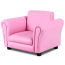 Kids Furniture, Kids Casa Kids Chair and Ottoman Set - Pink - Seasonal Overstock