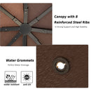 Gazebos, Summer Bliss 10 x 10ft Coffee Brown Gazebo - Seasonal Overstock