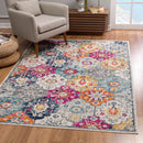 Area Rugs, Florian Rust Area Rug by Mercury Splash - Seasonal Overstock