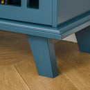 Pyper 2 Door Blue Accent Storage Cabinet - Seasonal Overstock