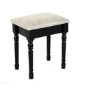 Vanity Sets, Bella Black Vanity Set - Seasonal Overstock