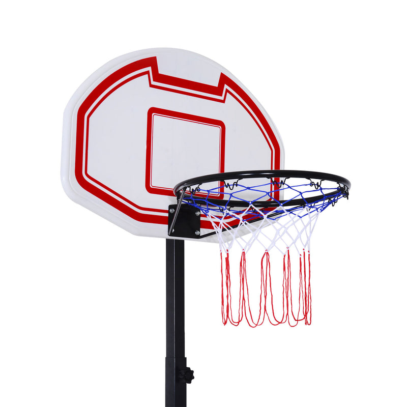Kids Adjustable Height Basketball Net 4.9 - 6.9ft Hoop Height - Seasonal Overstock