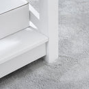 Coffee Tables, Penn Farmhouse Style Coffee Table with Drawers - White - Seasonal Overstock