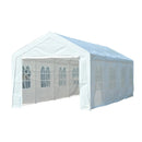 Canopy Tents, 10' x 30' Deluxe White Canopy Tent - Seasonal Overstock