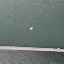 13ft Hexagonal Portable Party Gazebo with Mesh Walls - Green - Seasonal Overstock