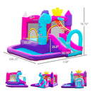 Bouncy Castles, 4-in-1 Water Monster Bouncy Castle with Slide and Water Pool 9.8' x 8.9' x 6.6' - Seasonal Overstock