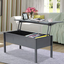 Coffee Tables, Micah 39" Lift-Top Coffee Table - Black - Seasonal Overstock
