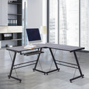 Desks, Declan L-Shaped Adjustable Desk - Seasonal Overstock
