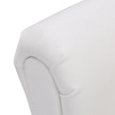 Kids Furniture, Kids Casa Kid Sized Sofa and Ottoman Set - White - Seasonal Overstock