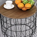Coffee Tables, Wilder 2pc Industrial Style Coffee Table Set - Seasonal Overstock