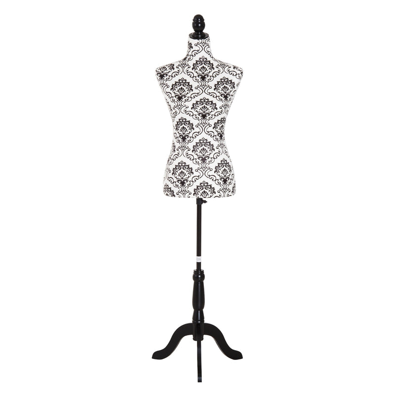 Dressmaker 27" Torso Mannequin Stand in Pattern - Seasonal Overstock