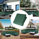 Large Waterproof Outdoor Furniture UV Protective Cover 96.5" x 65.7" x 26.4" - Dark Green - Seasonal Overstock