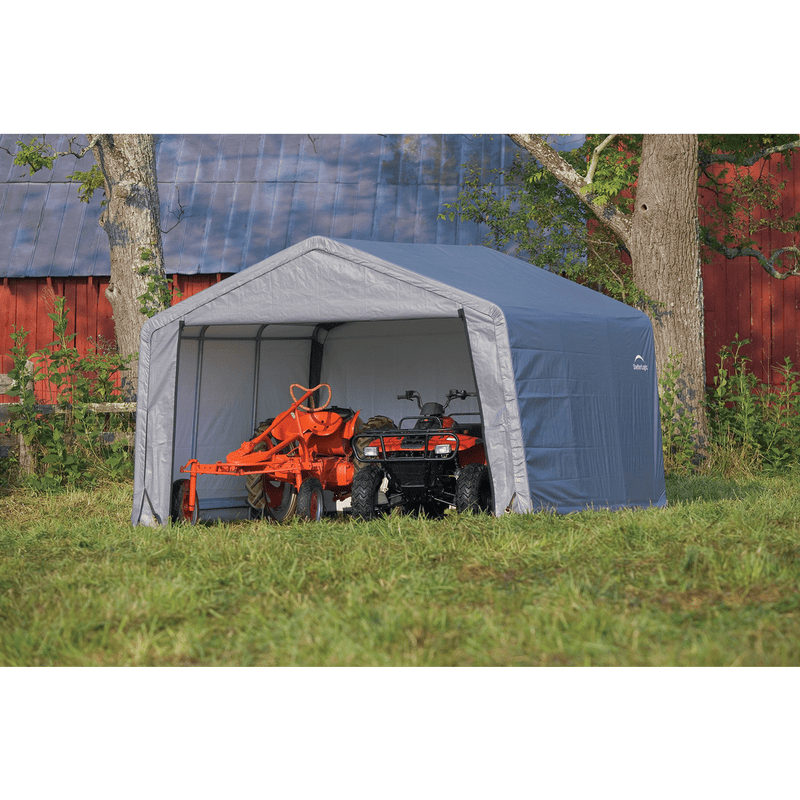 12' x 12' Shed-in-a-Box Grey - Seasonal Overstock