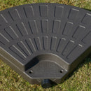 4pc Umbrella Base Plate Weights for Cantilever and Offset Umbrellas up to 220lbs Fill Weight - Seasonal Overstock