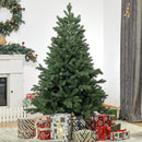 Christmas Trees, 5ft Artificial Green Christmas Tree with Automatic Open - Seasonal Overstock