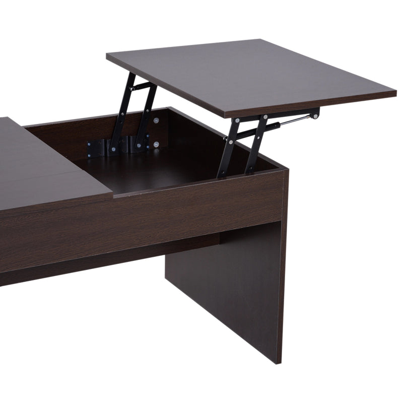 Dual Lift-Top Coffee Table with Storage - Seasonal Overstock