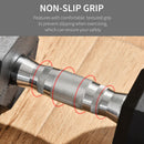 Set of Two 20lb Rubberized Hexagon Dumbbell Weights (40 lbs Total) - Seasonal Overstock