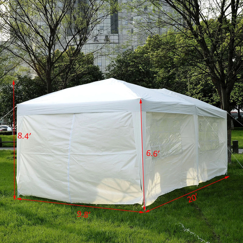 10' x 20' Easy Pop-Up Event Tent - Seasonal Overstock