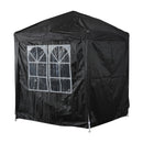 Canopy Tents, 6.6' x 6.6' Pop-Up Canopy Tent Black - Seasonal Overstock