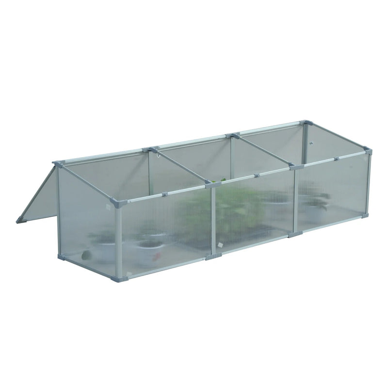 Small 71" x 21" Greenhouse With Lift-Top Access - Seasonal Overstock