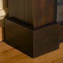 Fireplaces, Gideon 32" Electric Fireplace with 1400W Heater with Mantel - Seasonal Overstock