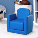 Kids 2 in 1 Table and Chair Set - Blue - Seasonal Overstock