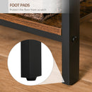 Shar Rustic Industrial 4-Tier Bookshelf - Seasonal Overstock