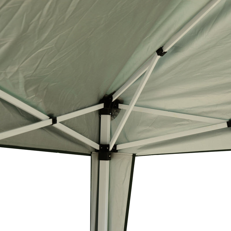 10' x 10' Easy Pop-Up Canopy Tent - Green - Seasonal Overstock