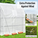 Greenhouses, 6.6ft Walk-In Soft Cover Greenhouse - Seasonal Overstock