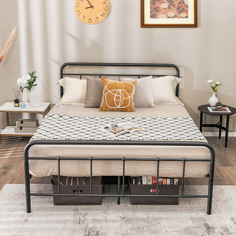 Cora Full Size Metal Platform Bed - Seasonal Overstock