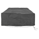 Large Waterproof Outdoor Furniture UV Protective Cover 96.5" x 65.7" x 26.4" - Grey - Seasonal Overstock