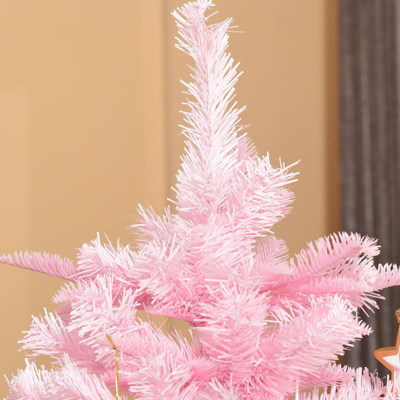 6ft Pink Artificial Christmas Tree - Seasonal Overstock