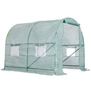 Greenhouses, 8.2' x 6.6' x 6.6' Soft Cover Greenhouse in Green - Seasonal Overstock