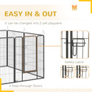 Heavy Duty 16-Panel Pet Playpen for Dogs - 39" Fencing Height