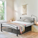 Huckley Full Metal Platform Bed - Seasonal Overstock