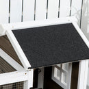 Pleasant Patch Small Animal Cage on Wheels - Coffee Brown - Seasonal Overstock