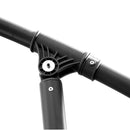 Patio Umbrellas, 10' Deluxe Cantilever Patio Umbrella - Black - Seasonal Overstock