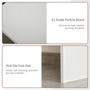 Soren Convertible Desk With Cabinet, Shelves and Drawer - White - Seasonal Overstock