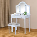 Vanity Sets, Isla White Vanity Set - Seasonal Overstock