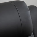 Darian Black Faux Leather Powered Lift Chair Recliner - Seasonal Overstock