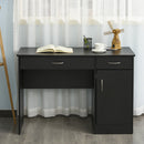 Desks, Dylan Black Study Desk with Drawers - Seasonal Overstock