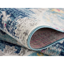 Area Rugs, Floris Enchanted Blue Area Rug by Mercury Splash - Seasonal Overstock