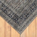 Rishika Brown Oriental Washable Area Rug by Sahara Designs - Seasonal Overstock