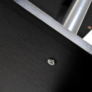 Sylas 4-Tier Bookshelf - Black - Seasonal Overstock