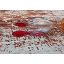 Terach Rust Weathered Oriental Washable Area Rug by Sahara Designs - Seasonal Overstock