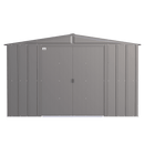 Storage Sheds, 10' x 14' Arrow Classic Steel Storage Shed - Charcoal - Seasonal Overstock