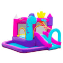 Bouncy Castles, 4-in-1 Water Monster Bouncy Castle with Slide and Water Pool 9.8' x 8.9' x 6.6' - Seasonal Overstock