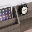 Desks, Grey Study Desk with Drawer - Seasonal Overstock